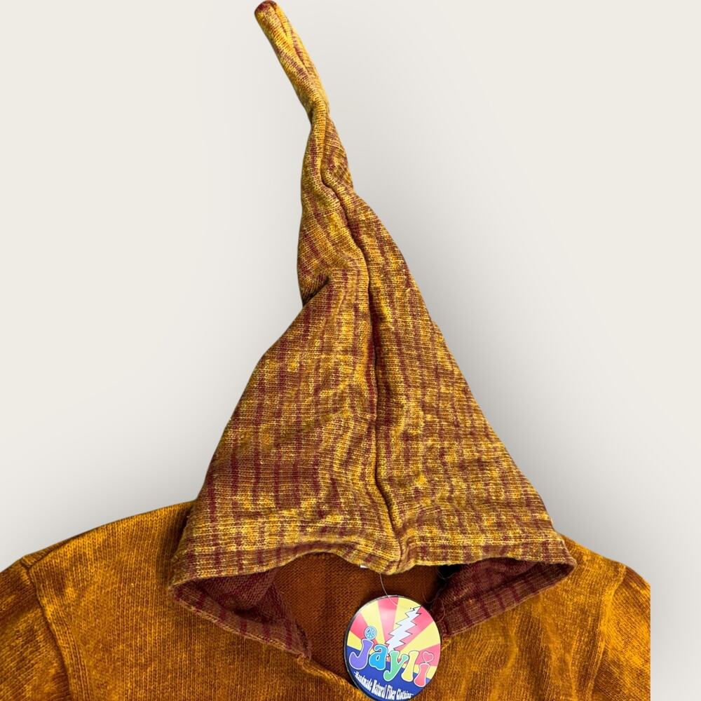 Jayli Hippie Hoodie with elf hood. NWT women’s Size M - Picture 2 of 10